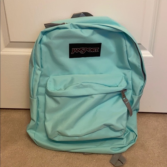 NEW Jansport Light Mint Green/Blue Colour - Picture 1 of 4